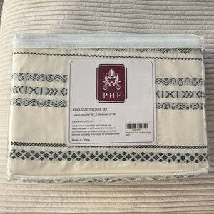 PHF King Duvet Cover Set